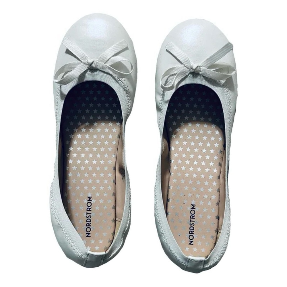 Nordstrom White Ballet Flats